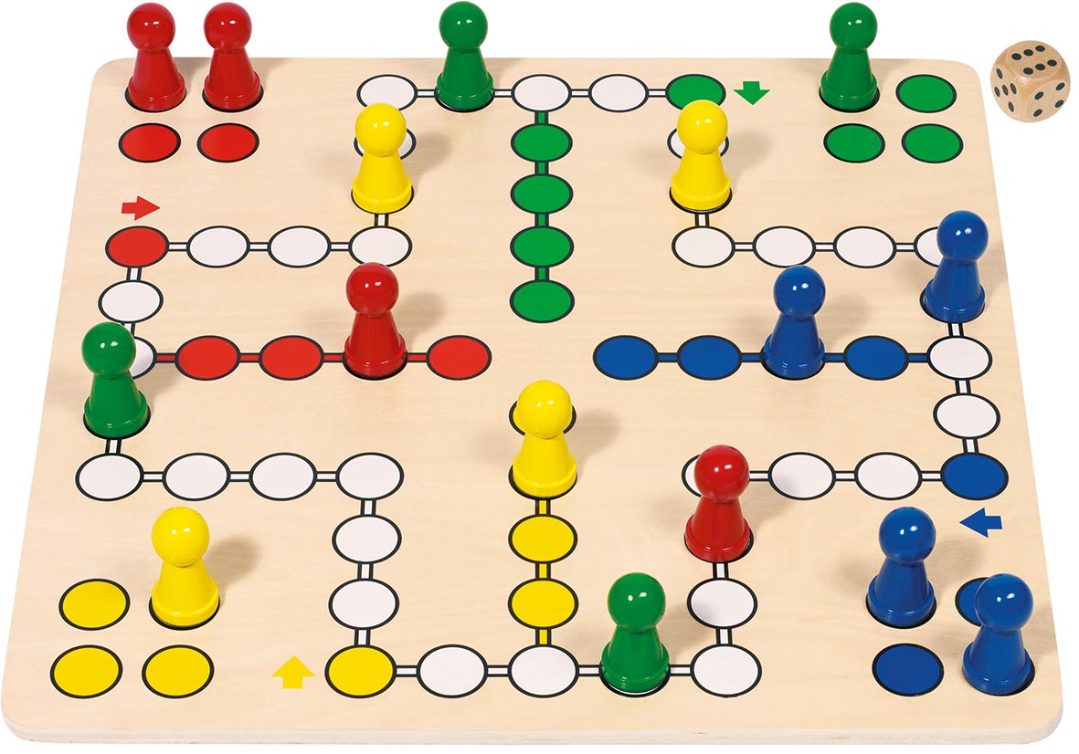 Brettspiel Ludo XXL
