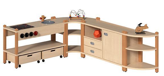 ST Regalsystem John, Höhe 60, 3 Dekore/9 Farben