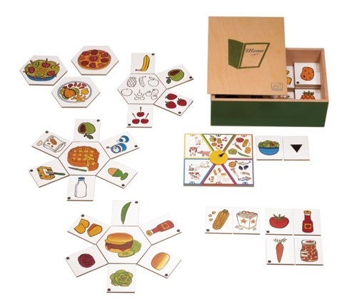 Ernährungsspiel Menu