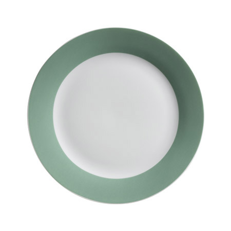 Dessertteller COLORATA 20,5 cm Porzellan, olivegrün