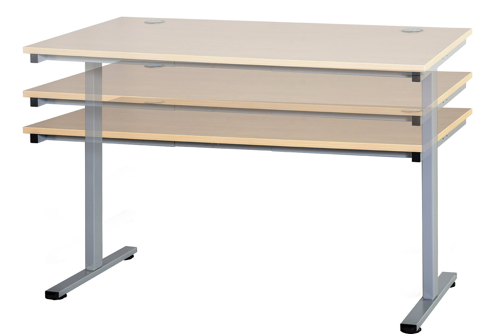 Höhenverstellbarer Schreibtisch, 4 Größen