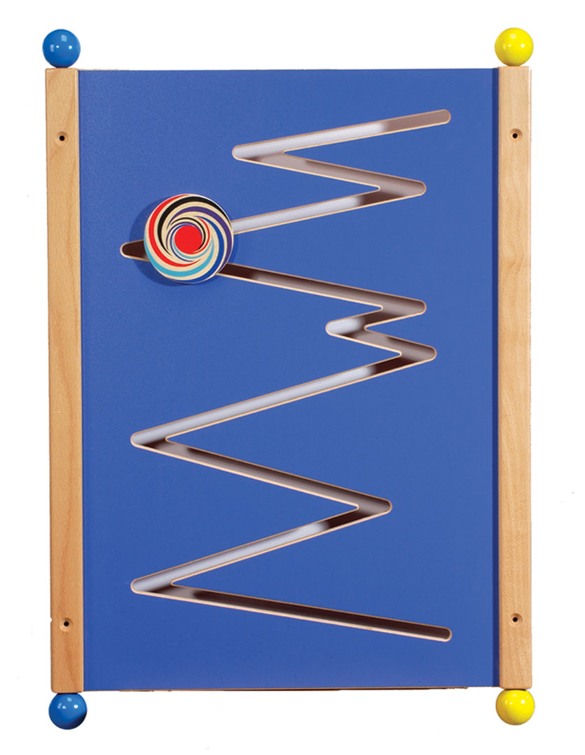 Wandelement Zick Zack 80 x 56 cm, 2 Farben