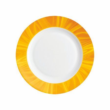 Dessertteller 19,5 cm Hartglas Natura Yellow