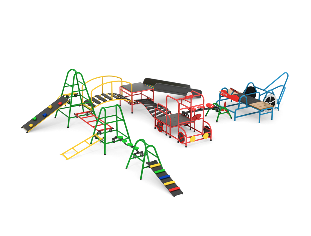 OXYGYM Modulares Spielgeräte-Set 15 Teile