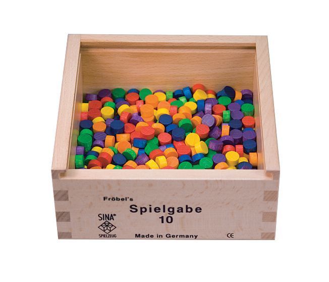 Fröbel-Spielgaben, Gabe 10