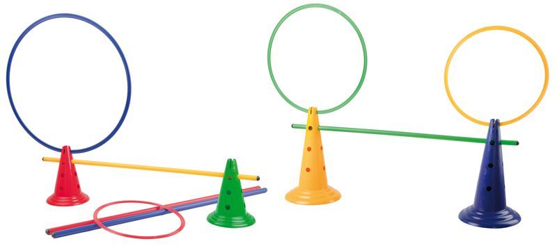 Kegel, Reifen, Stäbe, Gymnastik Cover