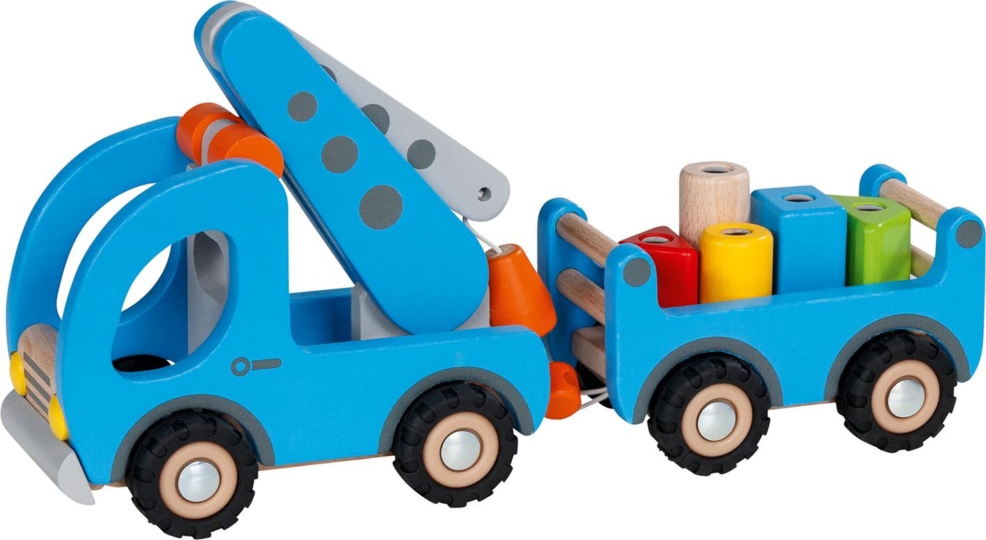 goki Kranwagen mit Anhänger