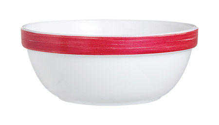 Stapelschale 17,0 cm Hartglas Brush Cherry