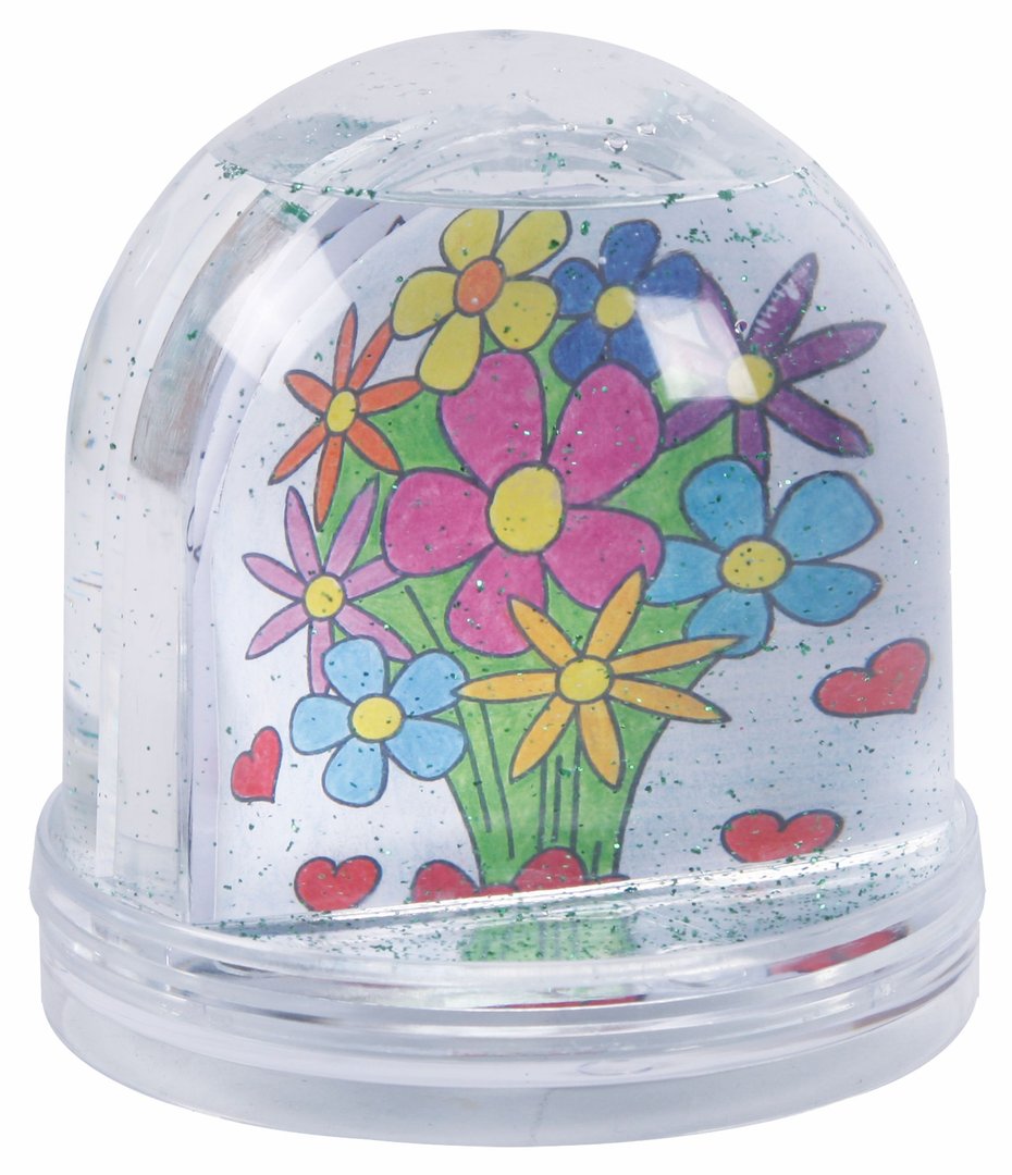 Schneekugel mit 6 Motiven