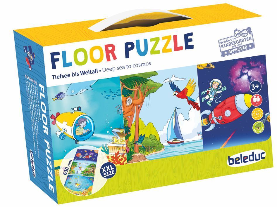 Bodenpuzzle Tiefsee bis Weltall 45 Teile