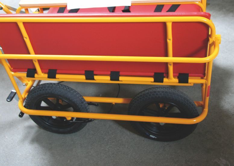 Haltestangen 2 Stück rot für Kinderkrippenwagen