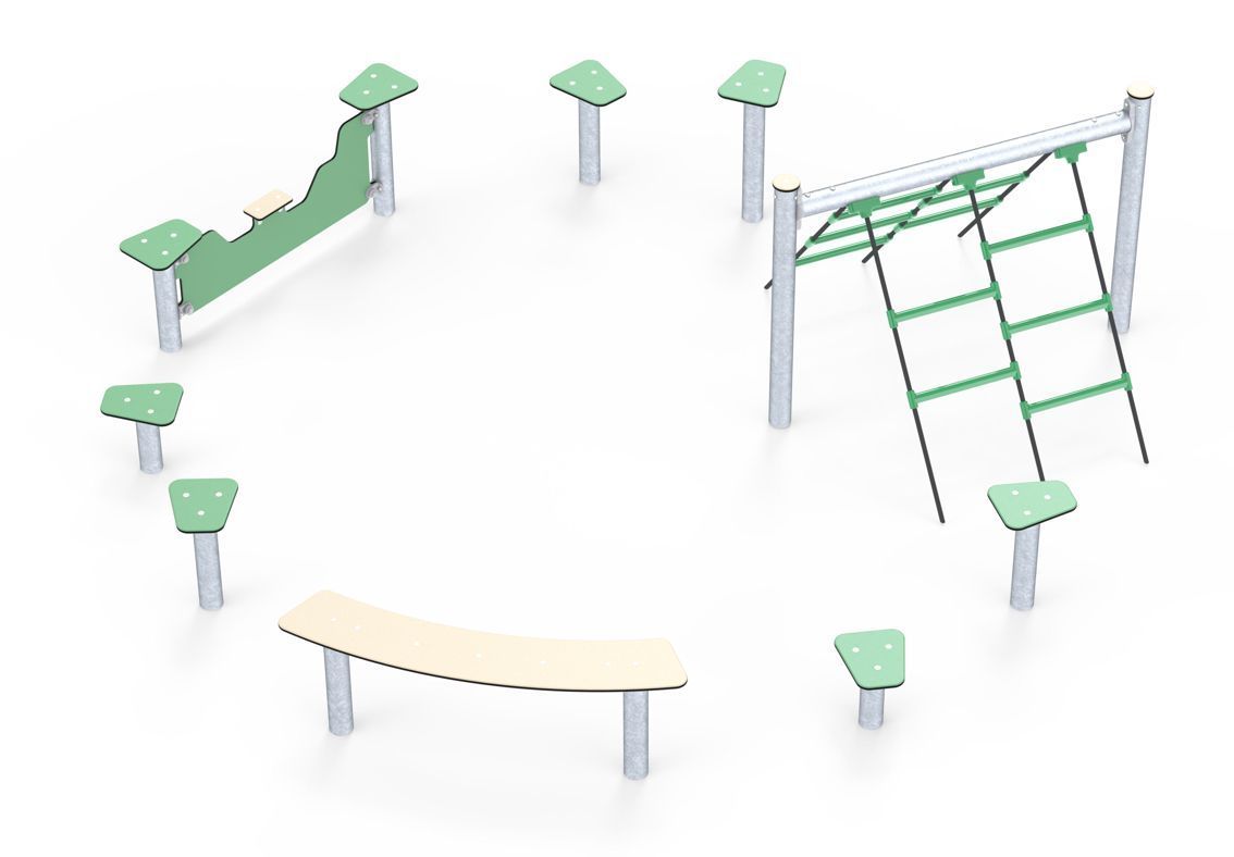 Ledon Basic Hindernisparcours O-Form