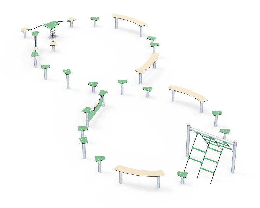 Ledon Basic Hindernisparcours 8-Form
