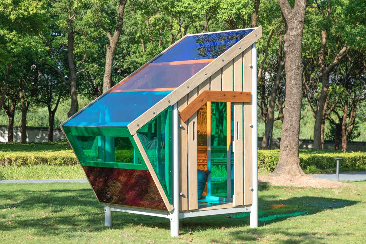 Outdoor-Farben-Haus