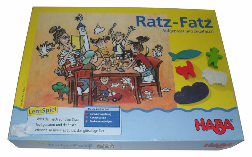 HABA Lernspiel Ratz-Fatz - gebraucht