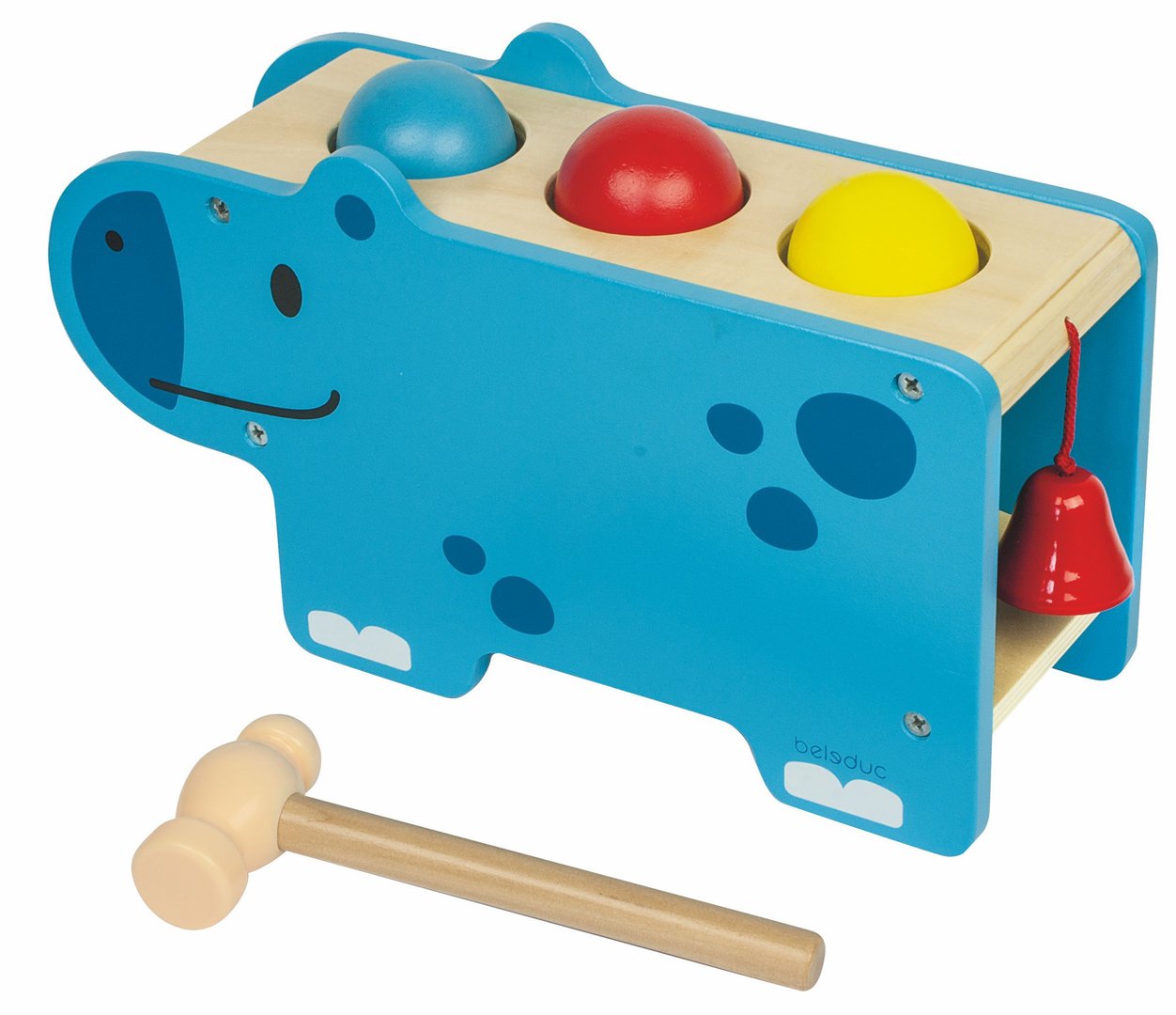 Funny Hippo Hammerbank 5 Teile