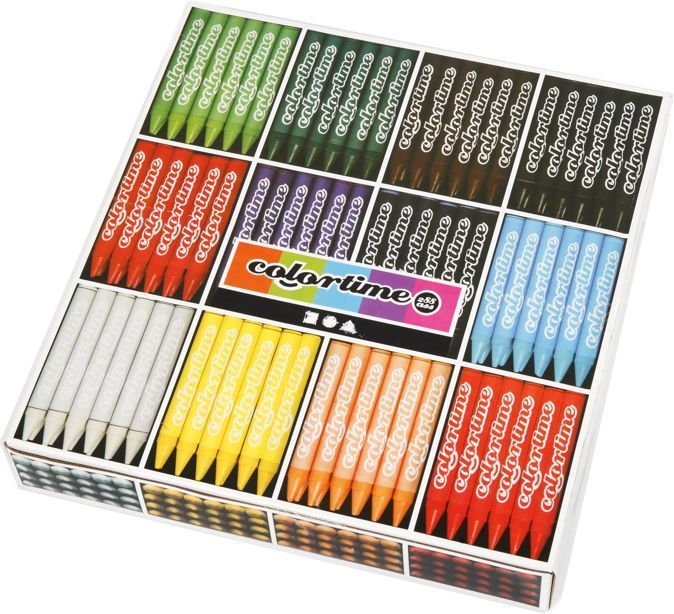 Colortime Wachskreidestifte 288 Stück