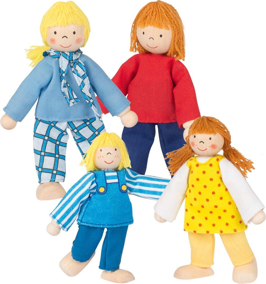 Goki Biegepuppen Junge Familie