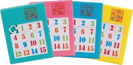 Schiebepuzzle Zahlen