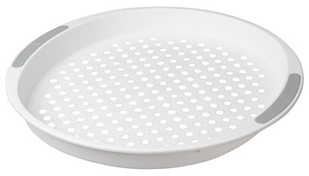 Tablett mit Anti-Rutsch Noppen, rund, 2 Farben