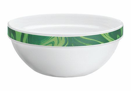 Stapelschale 17 cm Hartglas Natura Green