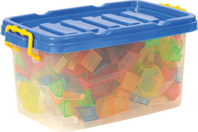 Legematerial transparent 360 Teile