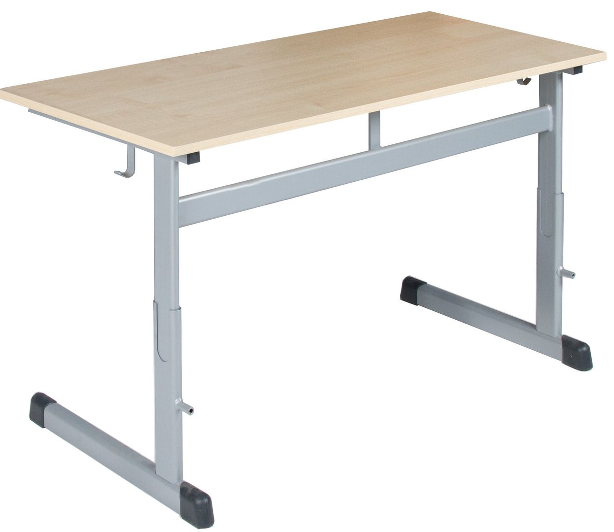 Zweierschülertisch Modell TH, höhenverstellbar
