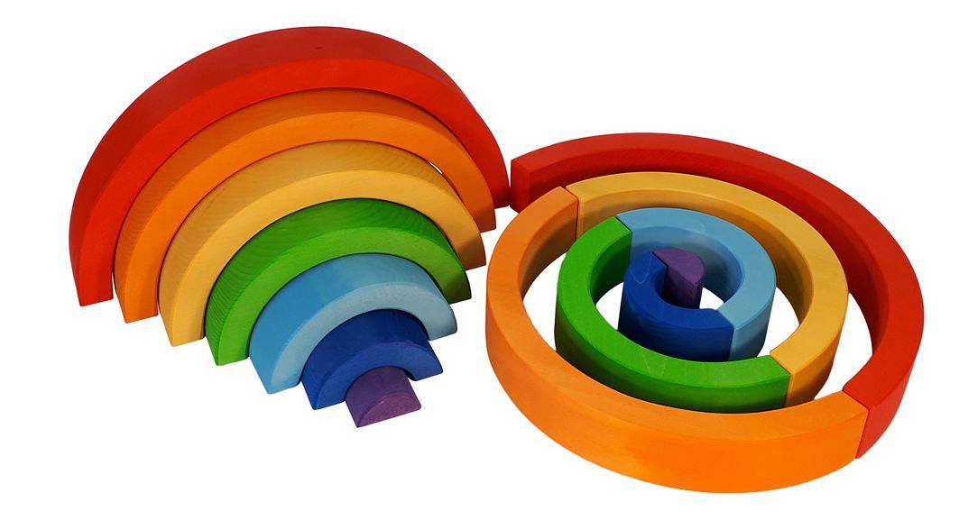 Regenbogen-Vollkreis 14 Teile