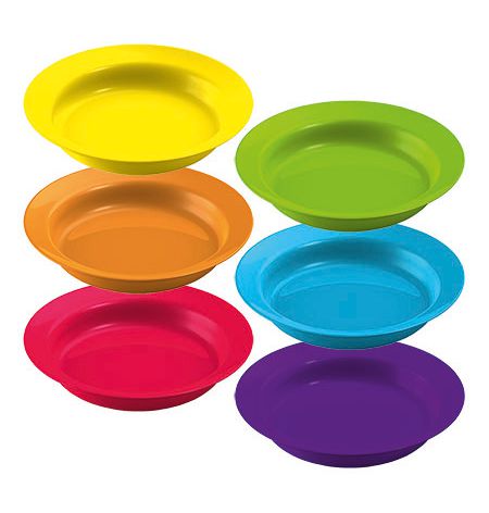 valon Teller tief 19 cm, 6 Farben