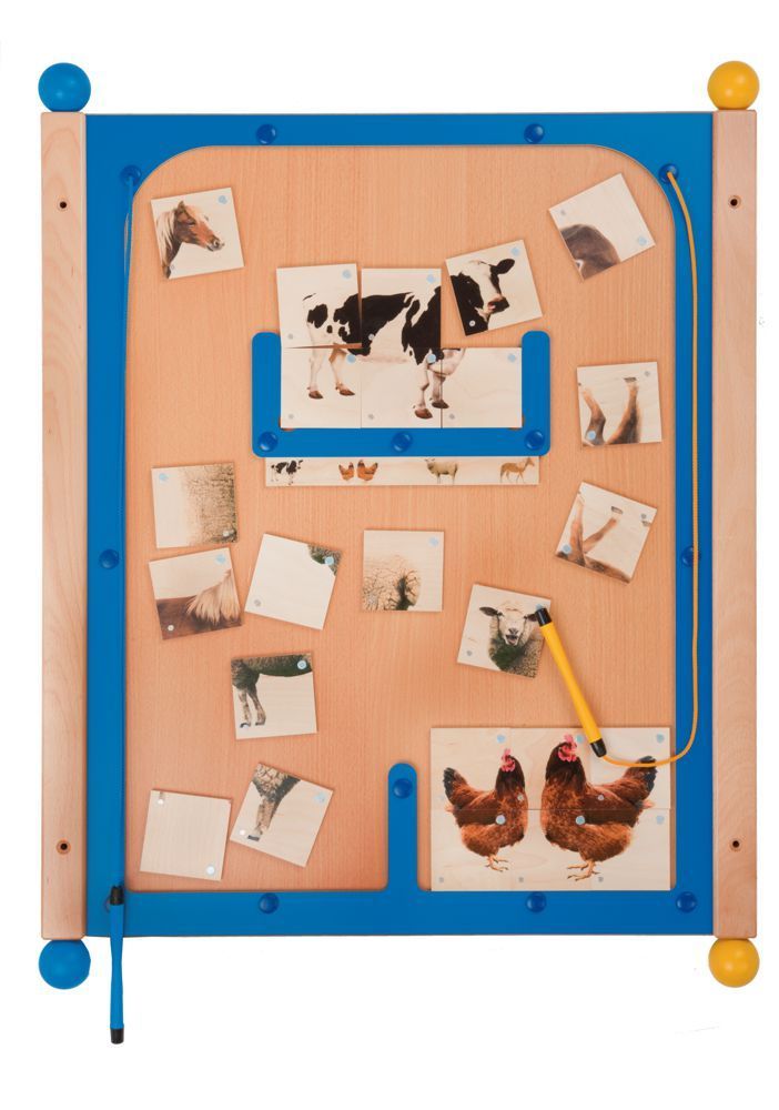 Wandelement Bauernhoftiere 72 x 62,5 cm
