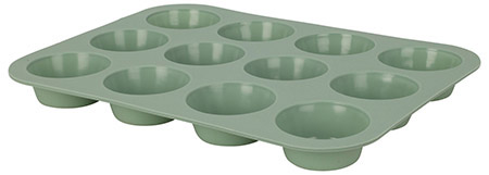 Muffin-Backform Silikon, 3 Farben