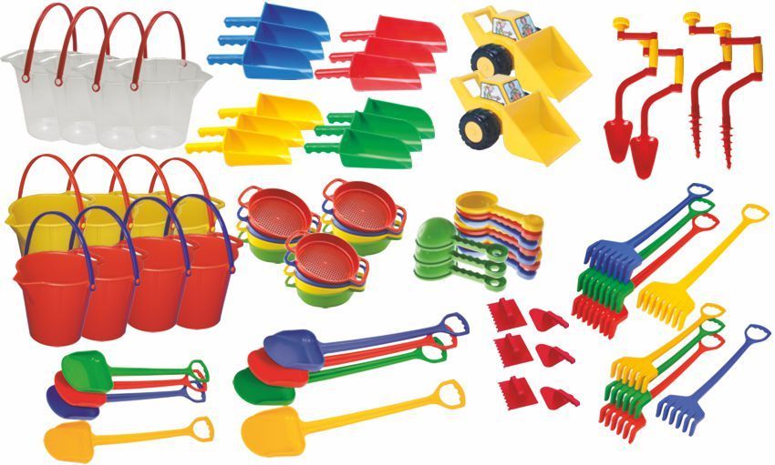 4Ever-Spiel Sand Set Kiga 72 Teile