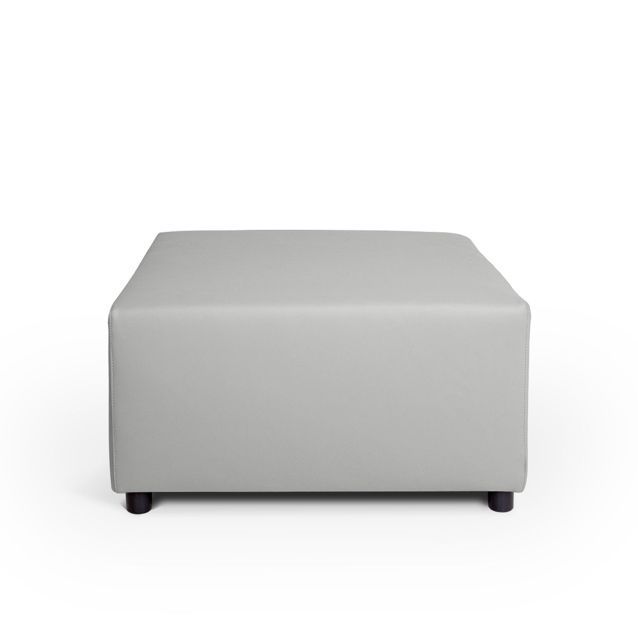 Hocker Cube, SH 42 cm, Bezug Kunstleder viele Farben