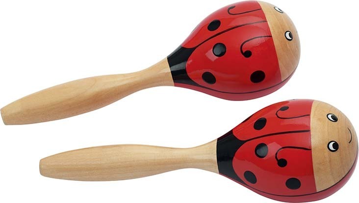Maracas Marienkäfer 2er Set