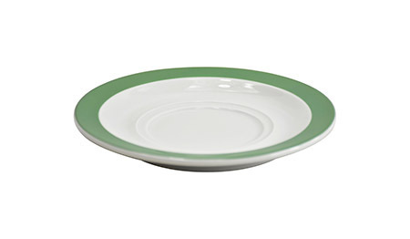 Untertasse Vision 15 cm Porzellan, grün