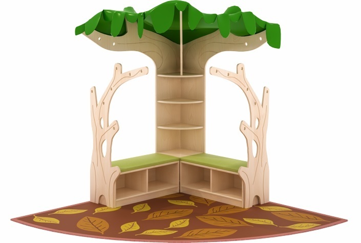 Owlaf Leseecke Baum mit Teppich