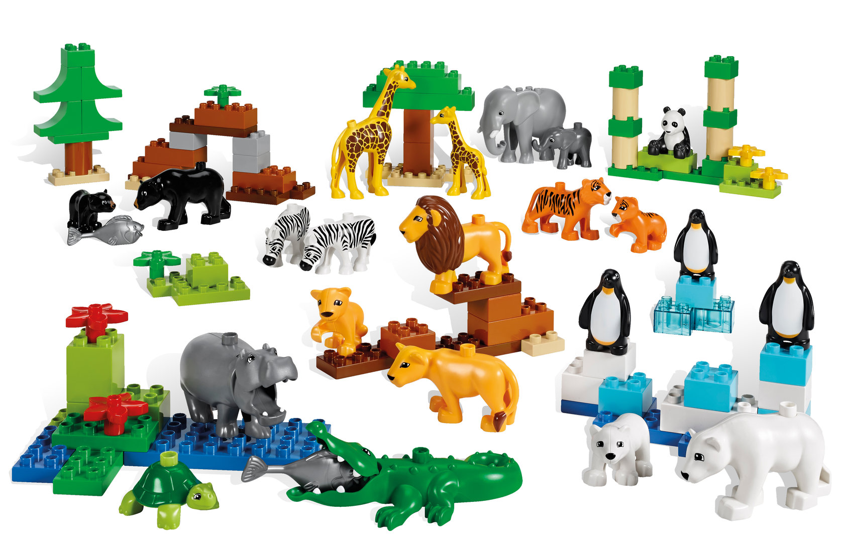 LEGO duplo Wildtiere Set