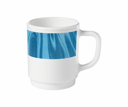 Bockbecher 25 cl Hartglas Natura Blue