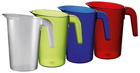 PET-G Krug 1,0 L, 4 Farben