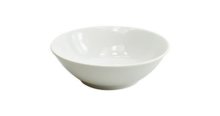 Dessertschale 13 cm Porzellan, weiß