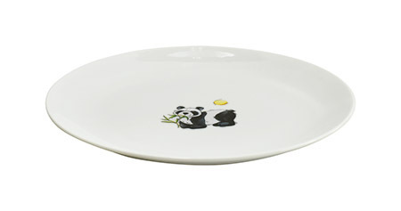 Dessertteller 19 cm Porzellan, Pandabär