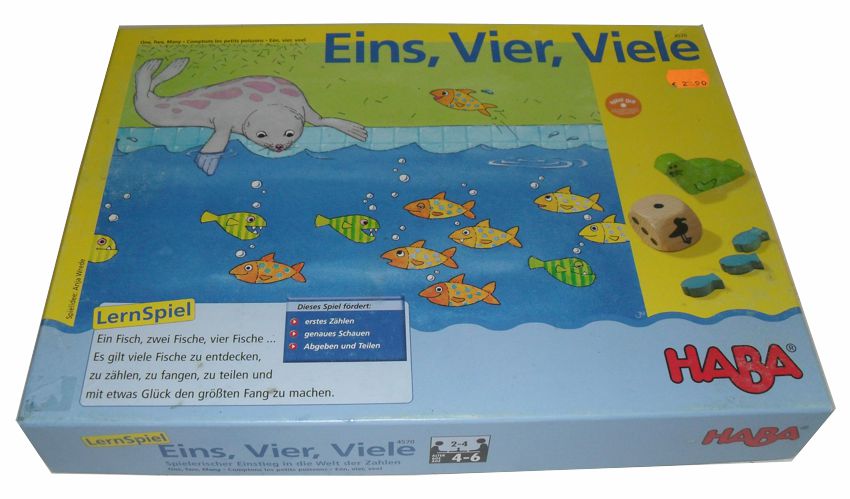 HABA Lernspiel Eins, Vier, Viele - gebraucht