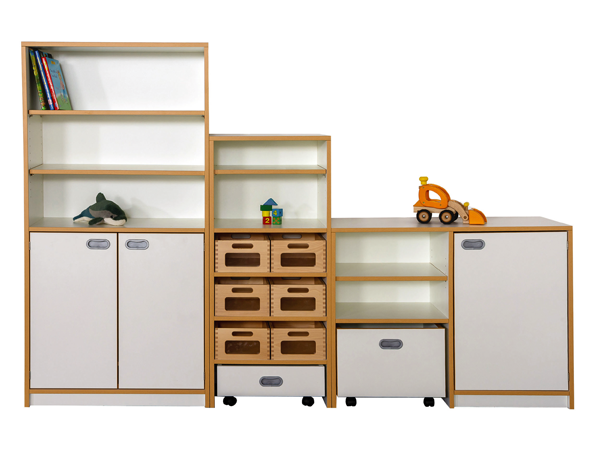 K Regalsystem Mara, Höhe 80/160, 4 Dekore