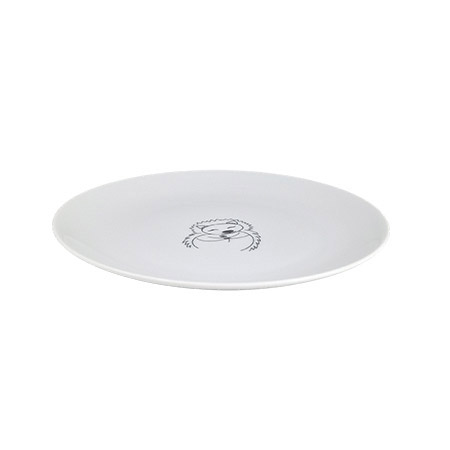 Dessertteller Waldbande 19 cm Porzellan, 2 Motive