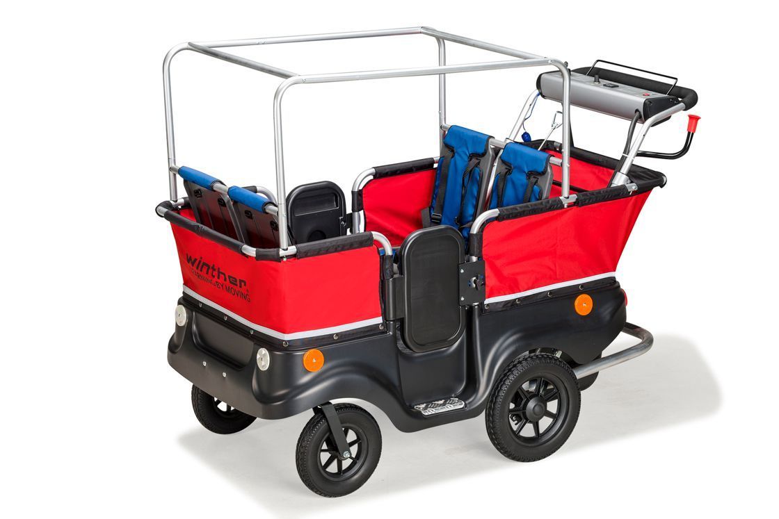 Winther E-Turtle Kinderbus Basic für 4 Kinder