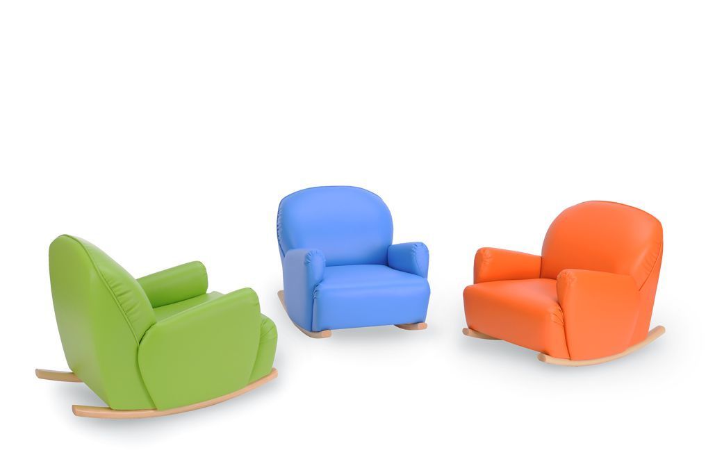 Kinder-Schaukelsessel, 3 Farben