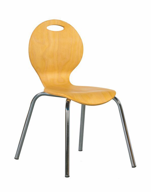 Stuhl IRON, Sitzschale natur oder farbig