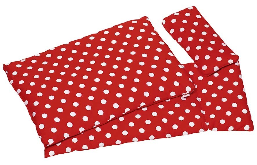 Puppenbettzeug Pünktchen, 3 tlg.