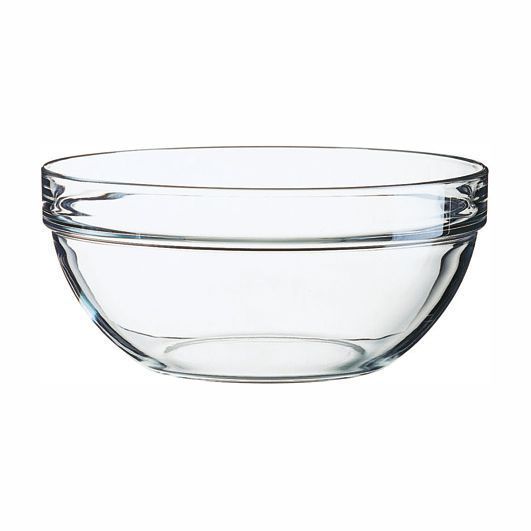 Stapelschale Hartglas 23 cm