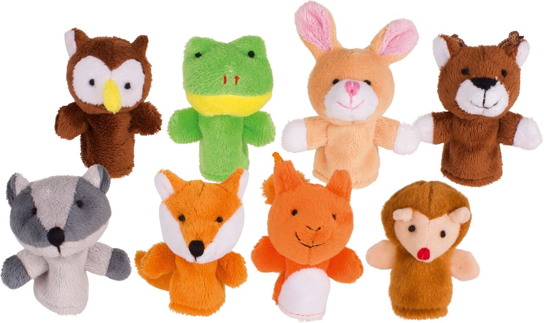 Fingerpuppen Waldtiere 8er Set
